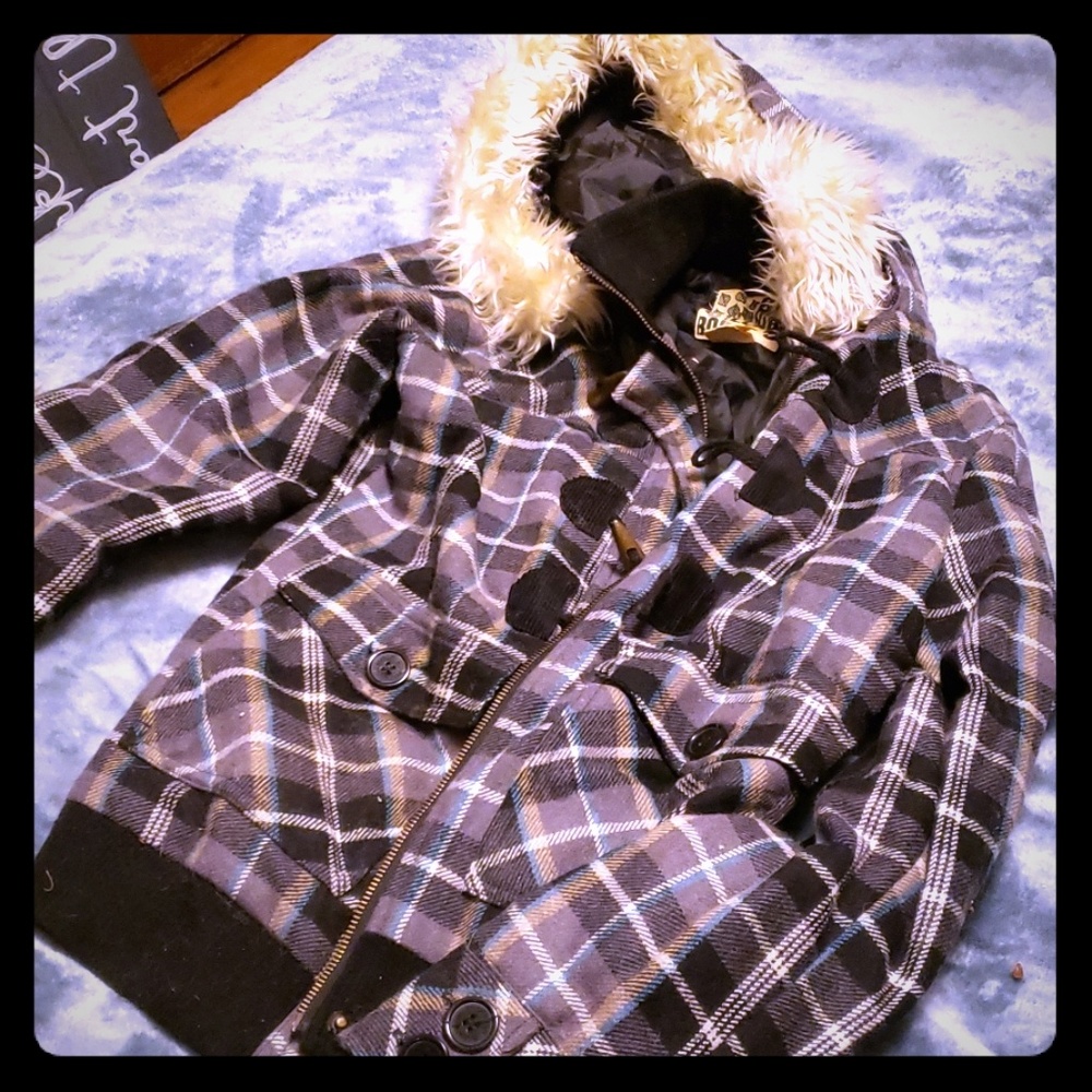 Billabong plaid jacket